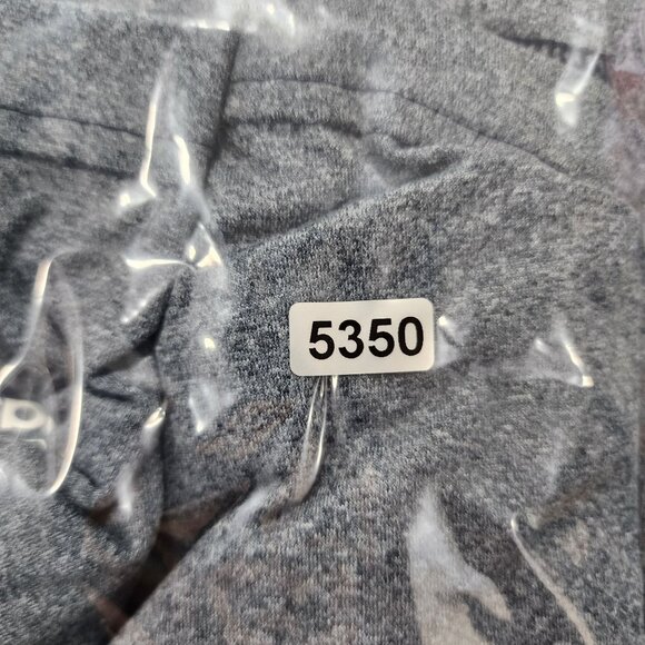 Women's Adidas Heathered Gray Crop Top Shirt Short Sleeve Crew Neck Logo S - Picture 11 of 11